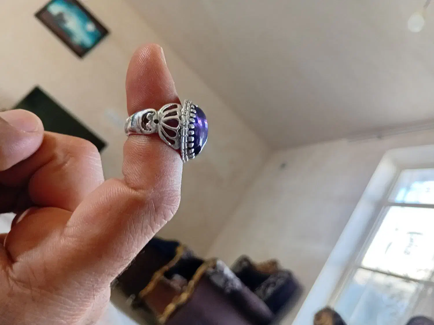 انگشتر نقره|کلکسیون اشیاء عتیقه|شاهین دژ, |دیوار