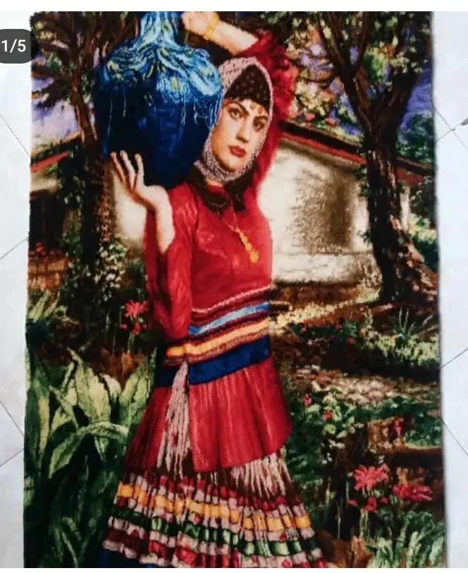 تابلو فرش دستبافت|تابلو فرش|تنکابن, |دیوار