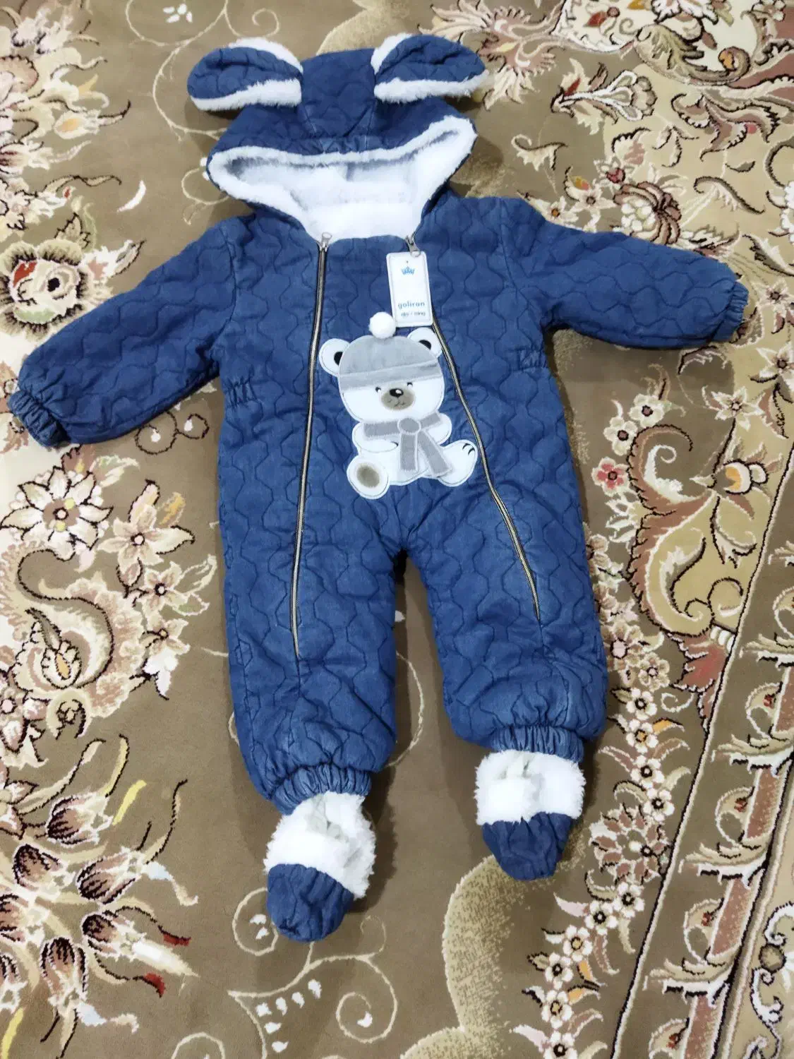 لباس سر همی نوزادی از 6ماه نا یکسال سایز 4|کفش و لباس بچه|سنقر, |دیوار