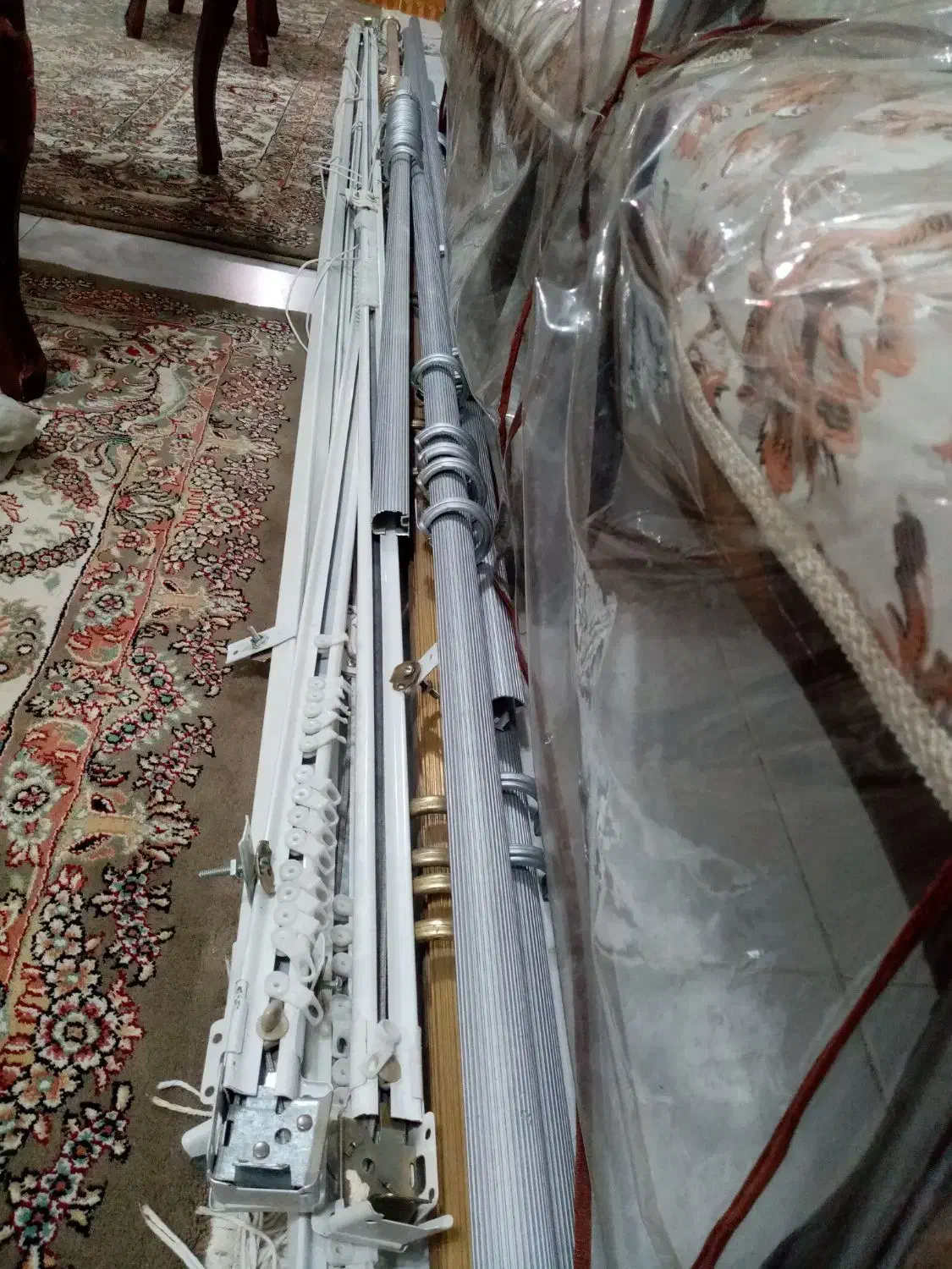 چوب پرده|پرده، رانر، رومیزی|تربتحیدریه, حسنی بالا|دیوار