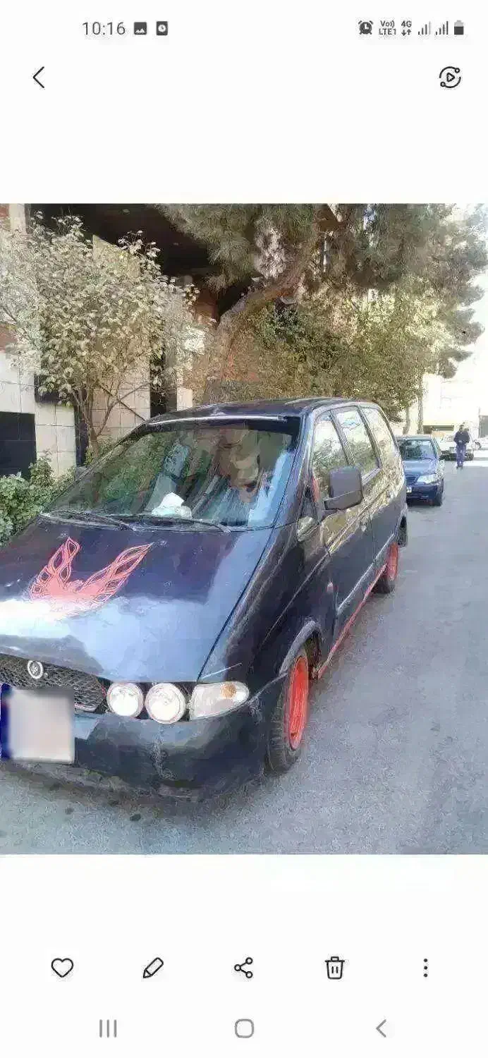 ون کاروان ۸۳ ، معاوضه با پراید هم قیمت یا ارزانتر|خودرو سواری و وانت|مشهد, کوه سنگی|دیوار