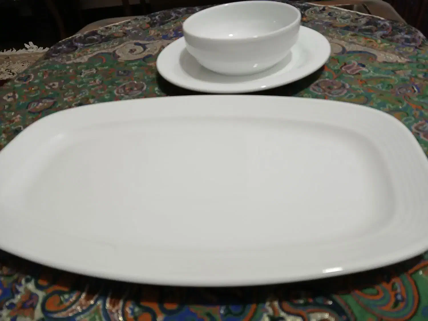 پیش دستی ،دیس ،پیاله ،چینی زرین|ظروف سرو و پذیرایی|میانه, |دیوار