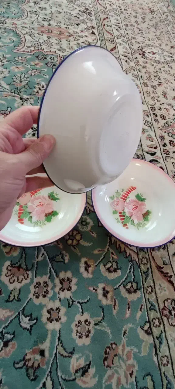 کاسه سوپ خوری وکاسه آبگوشت خوری لعابی|کلکسیون اشیاء عتیقه|نیشابور, هفده شهریور|دیوار