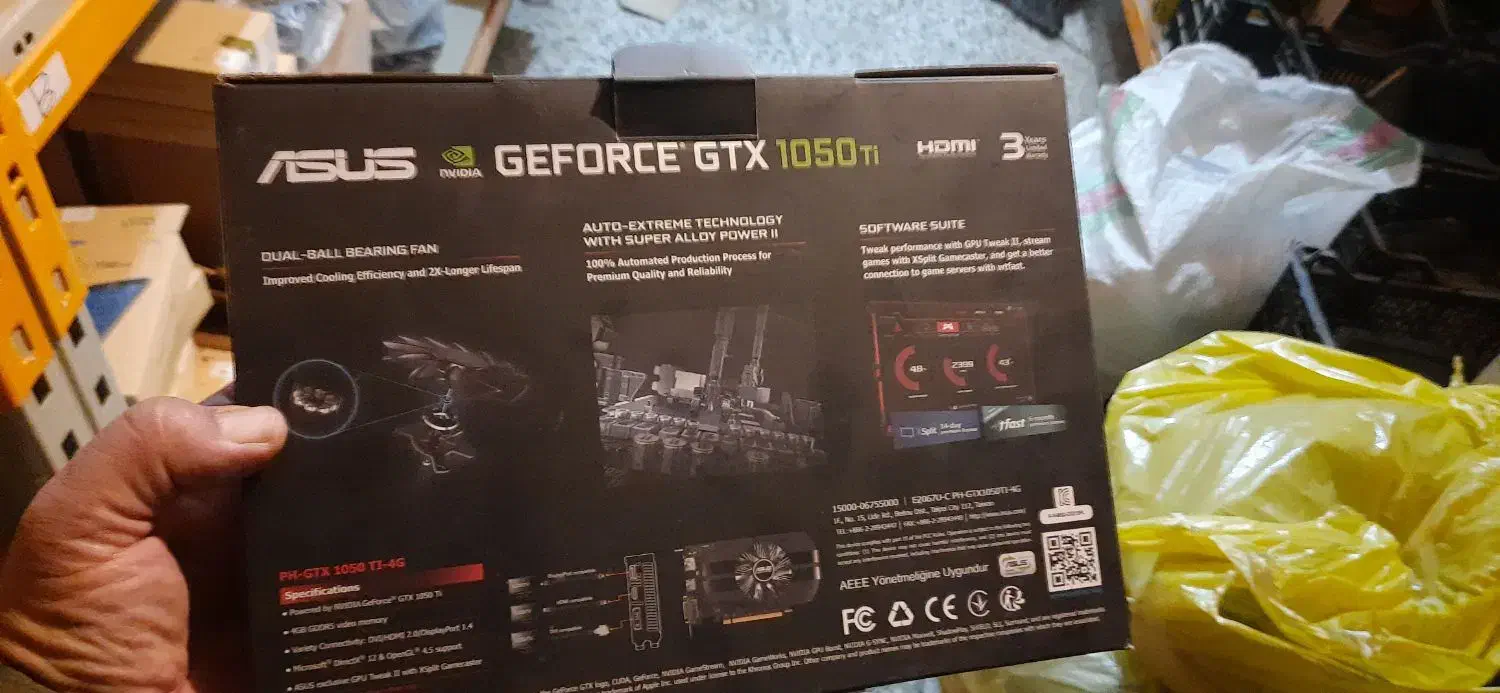 کارت گرافیک Gtx 1050ti 4 GB|قطعات و لوازم جانبی رایانه|کرمان, |دیوار