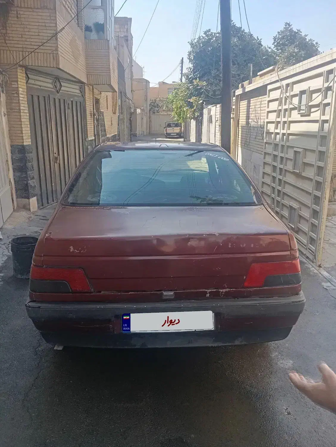 پژو ۴۰۵مدل ۸۱ عنابی ۲۰۰۰|خودرو سواری و وانت|اصفهان, شمس آباد|دیوار