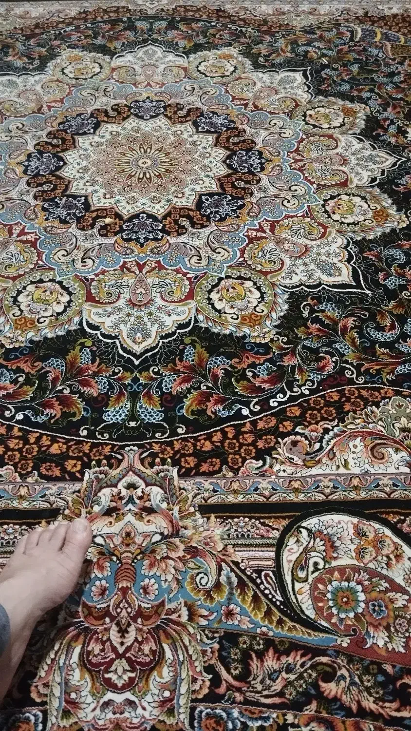 فرش ماشینی نه متری|فرش|میاندوآب, |دیوار