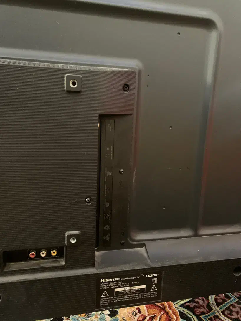 تلویزیون هایسنس ۵۰ اینچ|تلویزیون و پروژکتور|نیشابور, مازول|دیوار