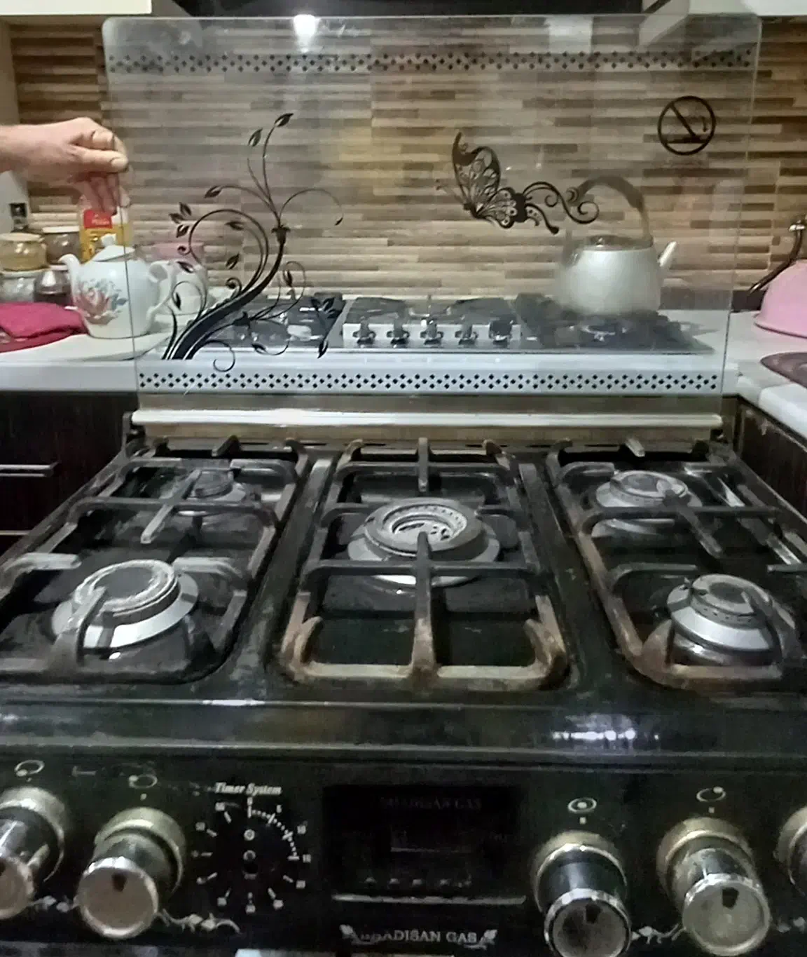 اجاق گازطرح فر|اجاق گاز و لوازم برقی پخت‌وپز|شاهین‌شهر, طالقانی|دیوار