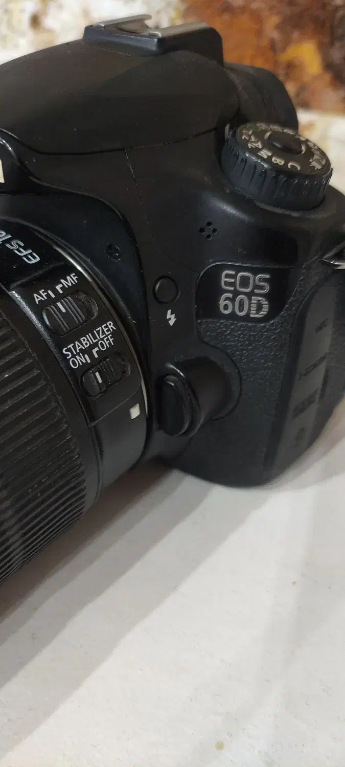 دوربین کنون 60d با لنز 135-18|دوربین عکاسی و فیلمبرداری|همدان, |دیوار