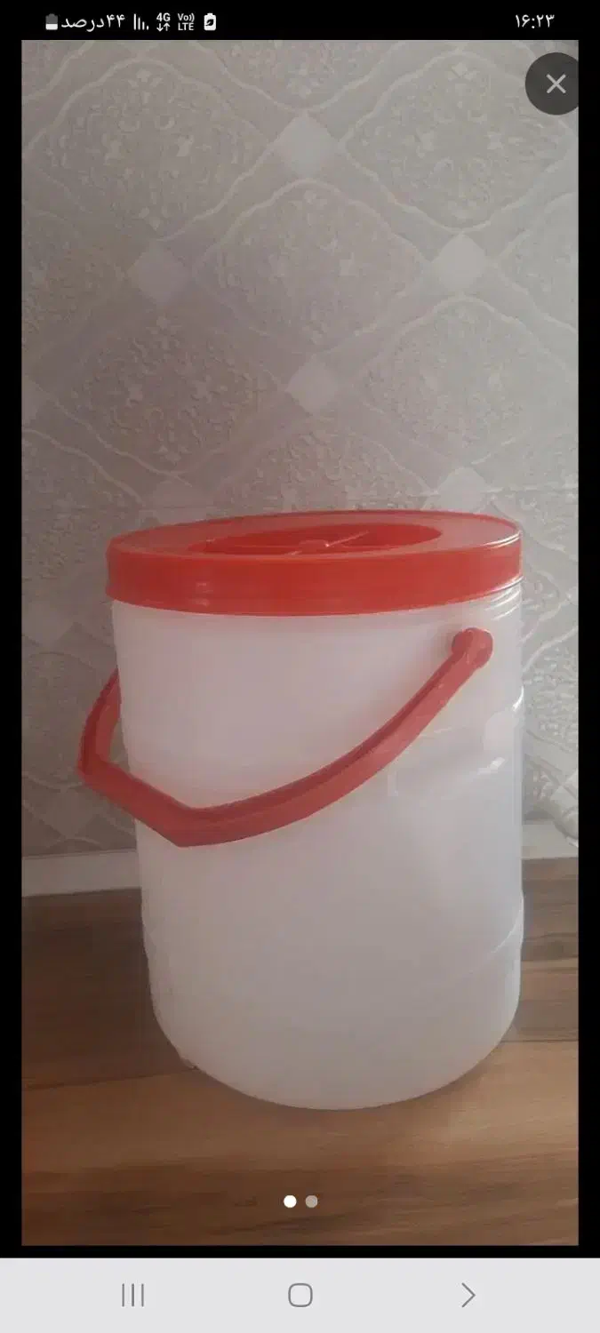 دبه ده لتری|ظروف نگهدارنده، پلاستیکی، یکبارمصرف|قرچک, شهرک گلها|دیوار