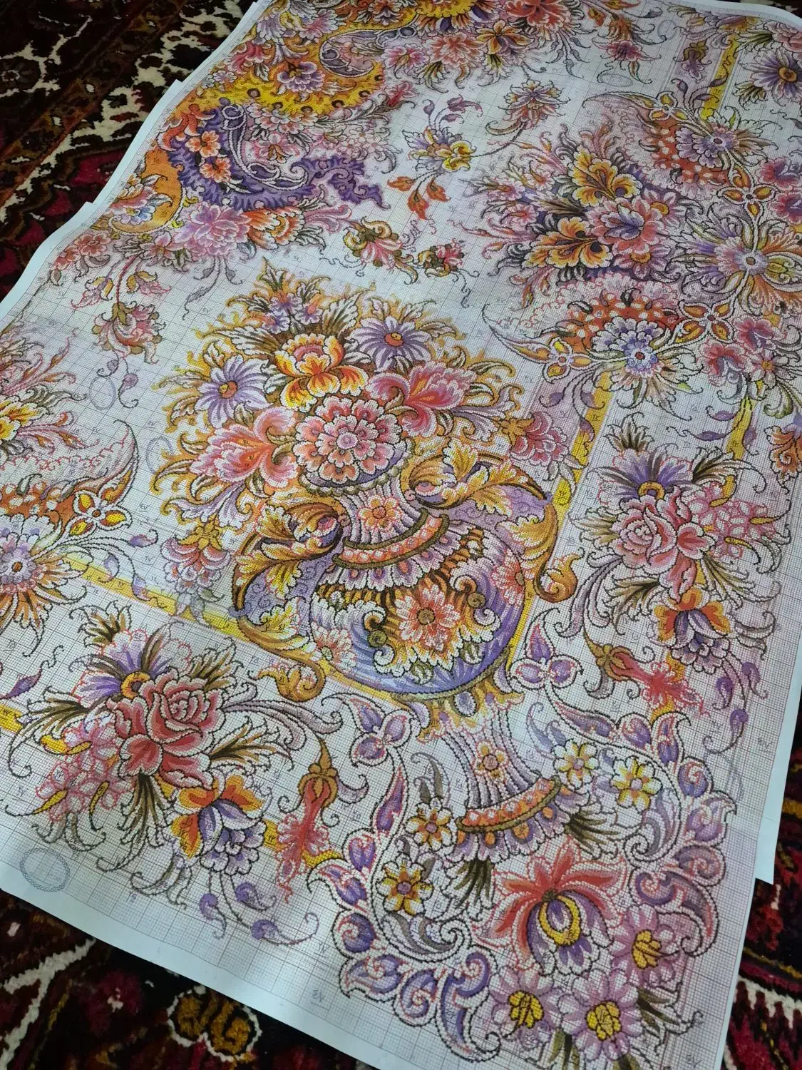 کارخانه مصالح فرش با نقشه|فرش|اردبیل, |دیوار