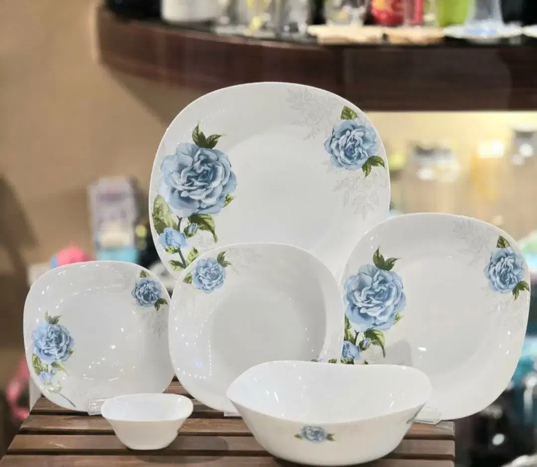 بشقاب طرح ارکوپال دو سرویس شش تایی|ظروف سرو و پذیرایی|اهواز, کوی باهنر|دیوار