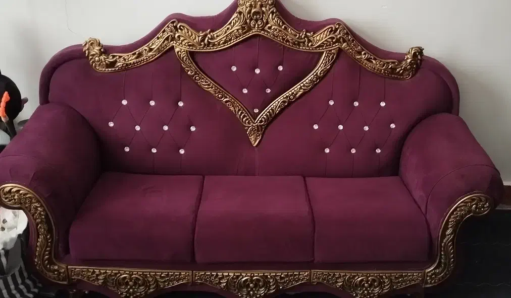 مبل هشت نفره تمیزومرتب|مبلمان خانگی و میز عسلی|تربت جام, جامرود|دیوار