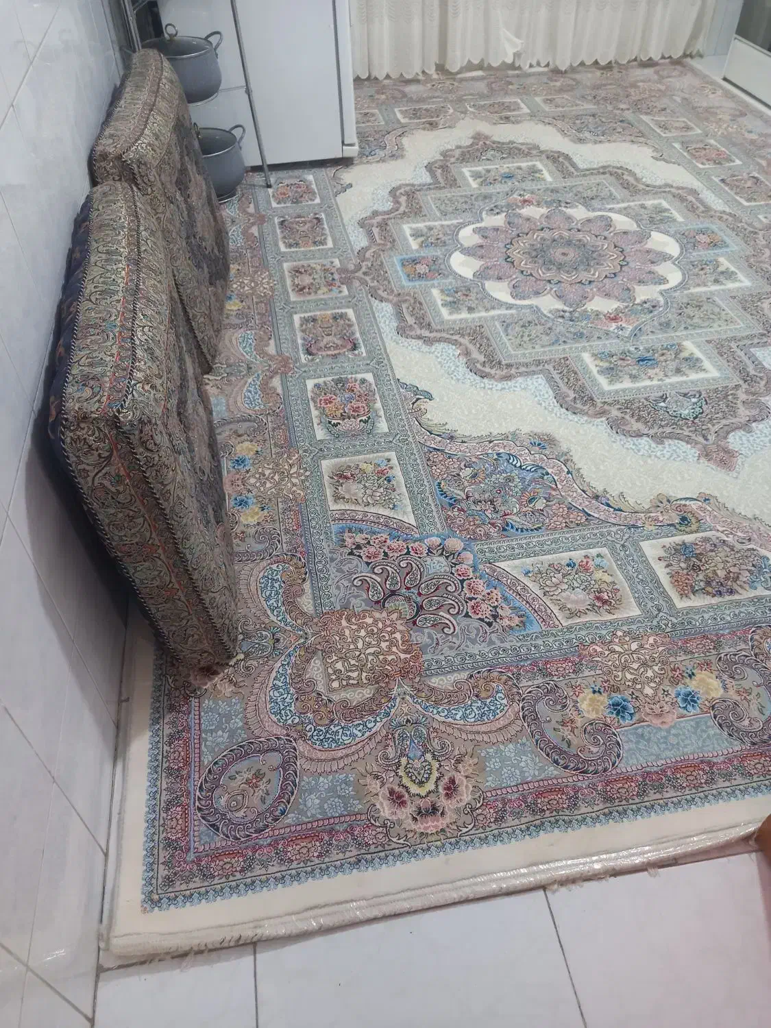 ۴تافرش حوض نقره کرمی ۱۰۰۰شانه تراکنم ۳۰۰۰|فرش|کرج, شهرک نهال و بذر|دیوار