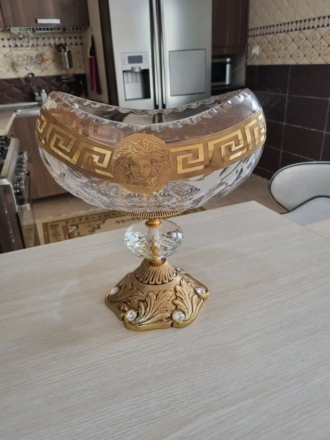 کشکول کریستال چک|صنایع دستی و سایر لوازم تزئینی|قم, باغ پنبه|دیوار