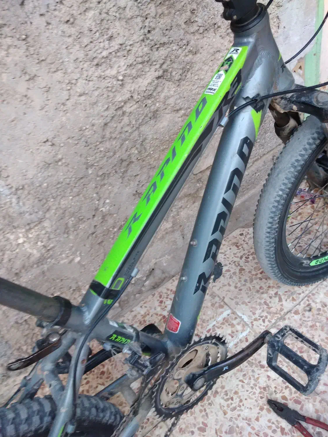 دوچرخه 26 راپیدو سالم|دوچرخه، اسکیت، اسکوتر|حمیدیه, |دیوار