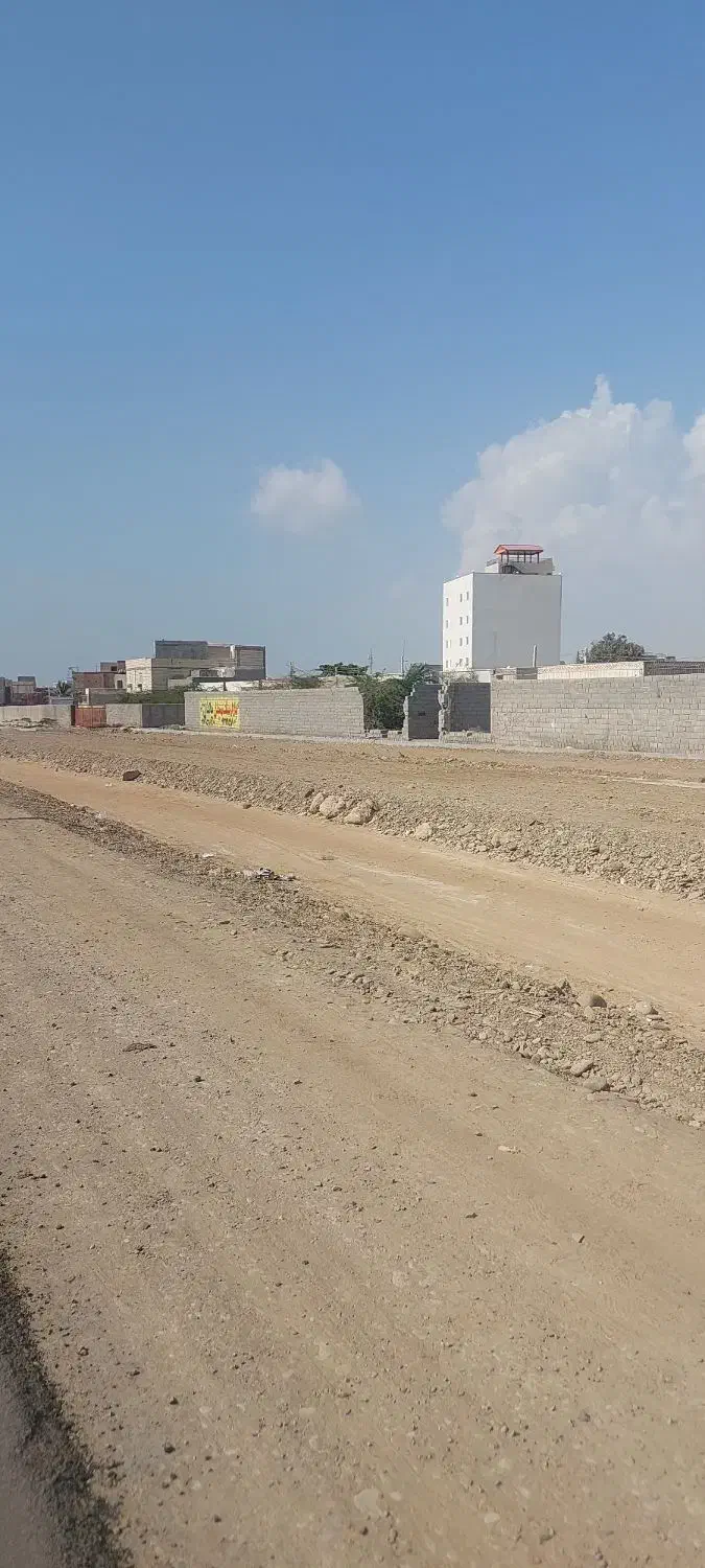 200 متر زمین دوکله سند تکبرگ نزدیک بلوار 30 متری|فروش زمین و ملک کلنگی|چابهار, |دیوار
