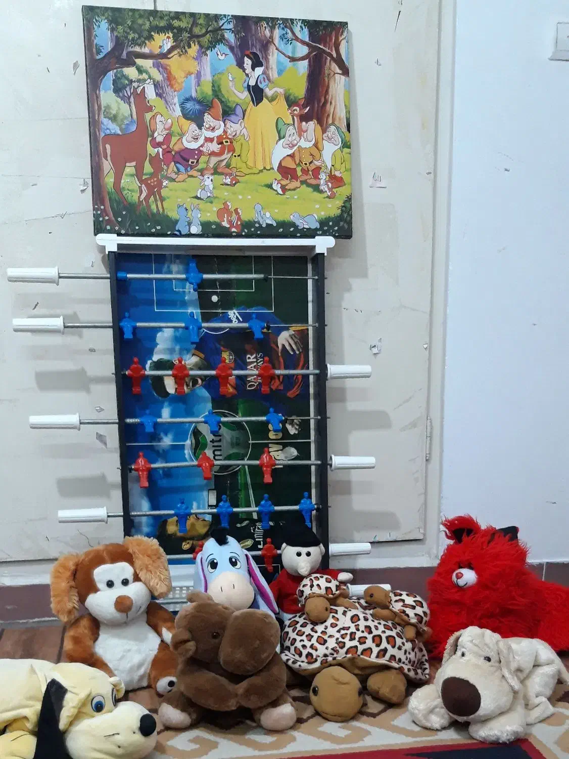 فوتبال دستی با ۸تا عروسک|اسباب‌‌بازی|اندیشه, اندیشه فاز ۱|دیوار