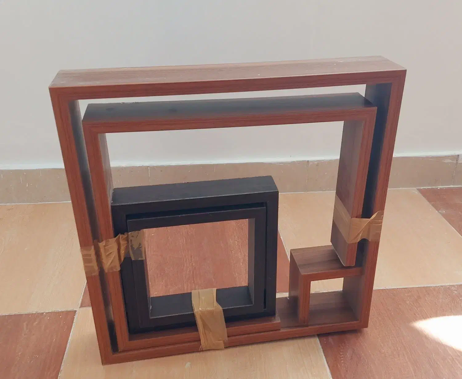 قاب دیواری ام دی اف|کتابخانه، شلف، قفسه‌های دیواری|سنندج, |دیوار