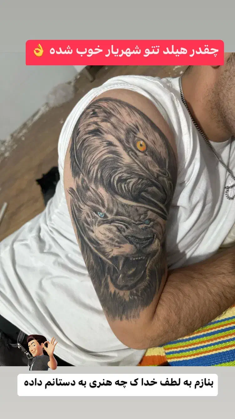 آموزش تخصصی و اجرا حرفه ای تتو بدن|خدمات آرایشگری و زیبایی|مشهد, آبکوه|دیوار