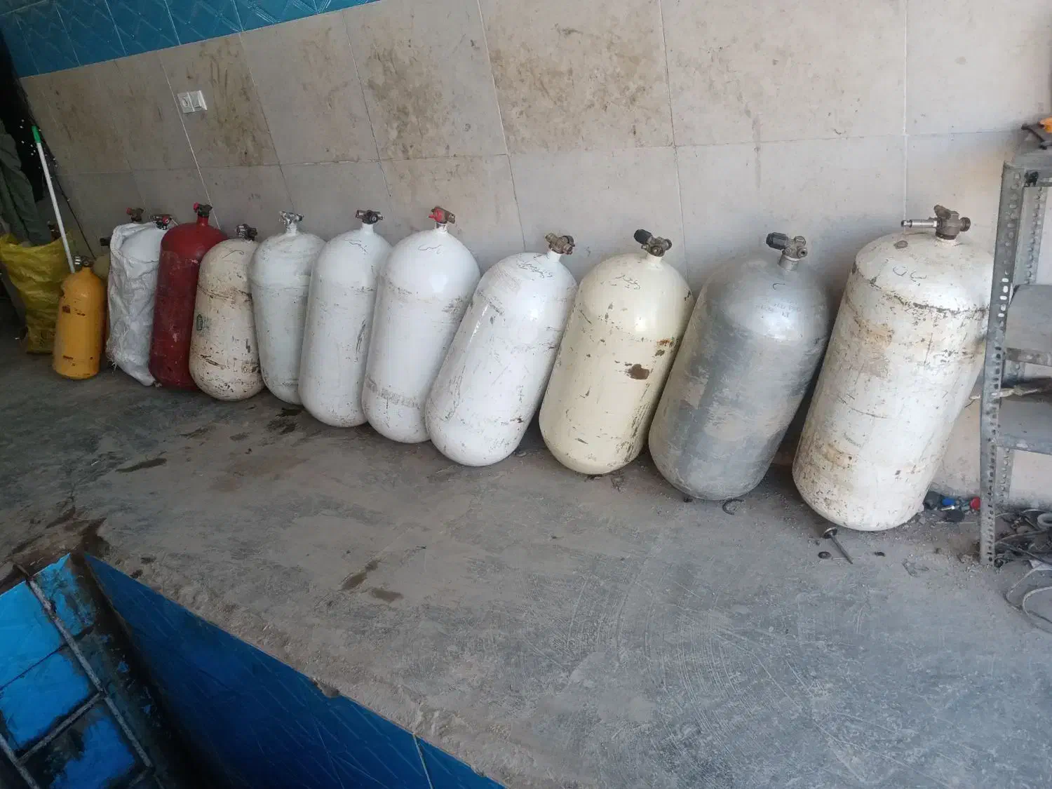 مخزن سی ان جی کپسول cng|قطعات یدکی و لوازم جانبی|گنبد کاووس, |دیوار