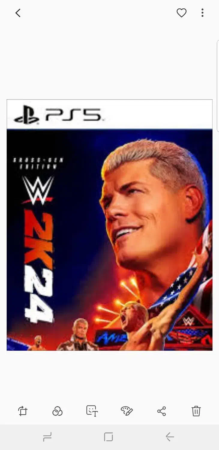 wwe2k24 برای کنسول ps5|کنسول، بازی ویدئویی و آنلاین|تهران, یافت آباد شمالی|دیوار
