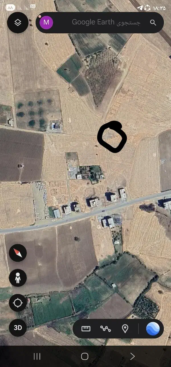 پلاک 142 متری روبهروی فاز سه بهاران|فروش زمین و ملک کلنگی|مریوان, |دیوار