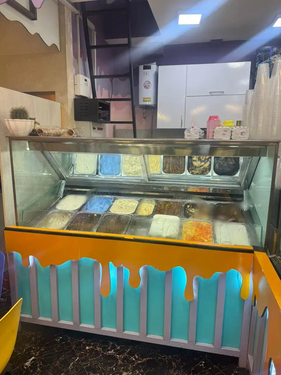 تاپینگ و یخچال ویترین|فروشگاه و مغازه|رشت, کاکتوس|دیوار