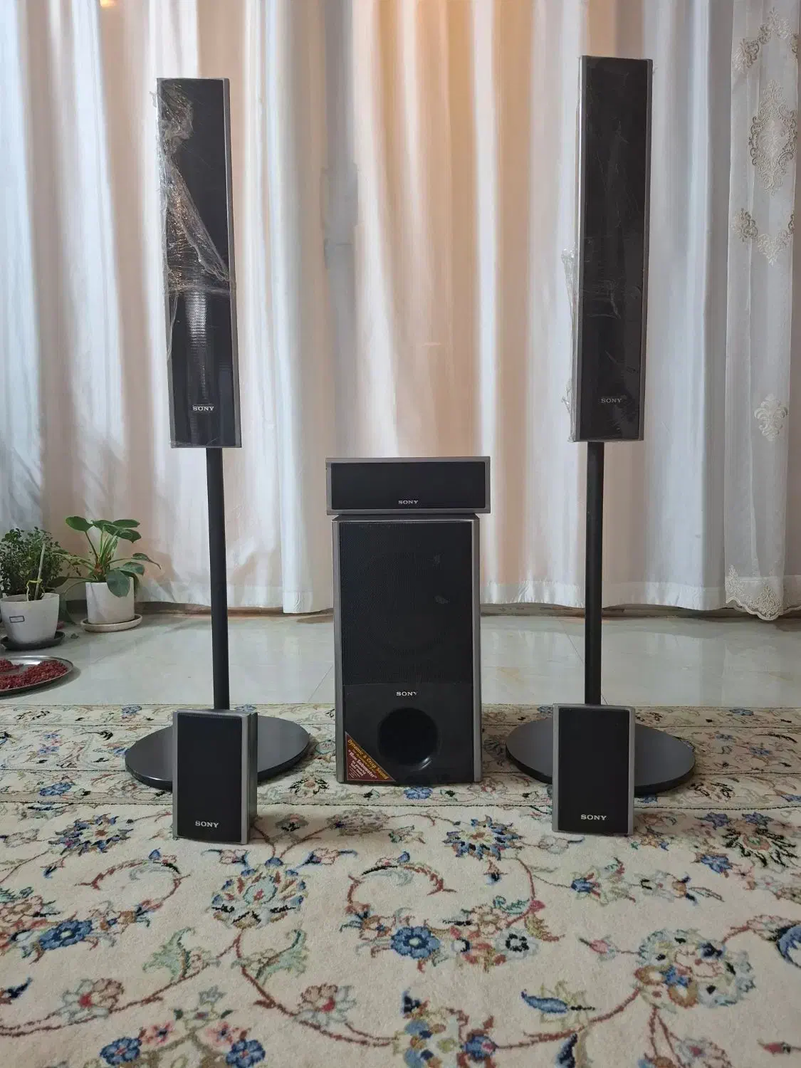 باند ۶ تیکه سونی اصل در حد نو|سیستم صوتی خانگی|اصفهان, شاهزید|دیوار