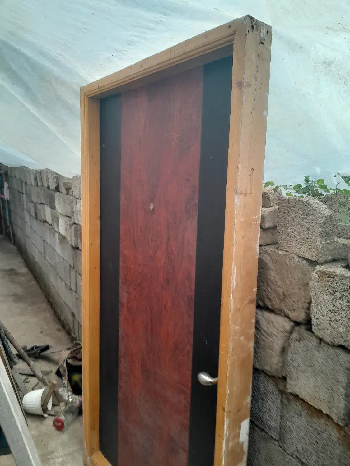 فروش حلب وانواع درب ساختمانی باچهارچوب بدون|مصالح و تجهیزات ساختمان|رودسر, |دیوار