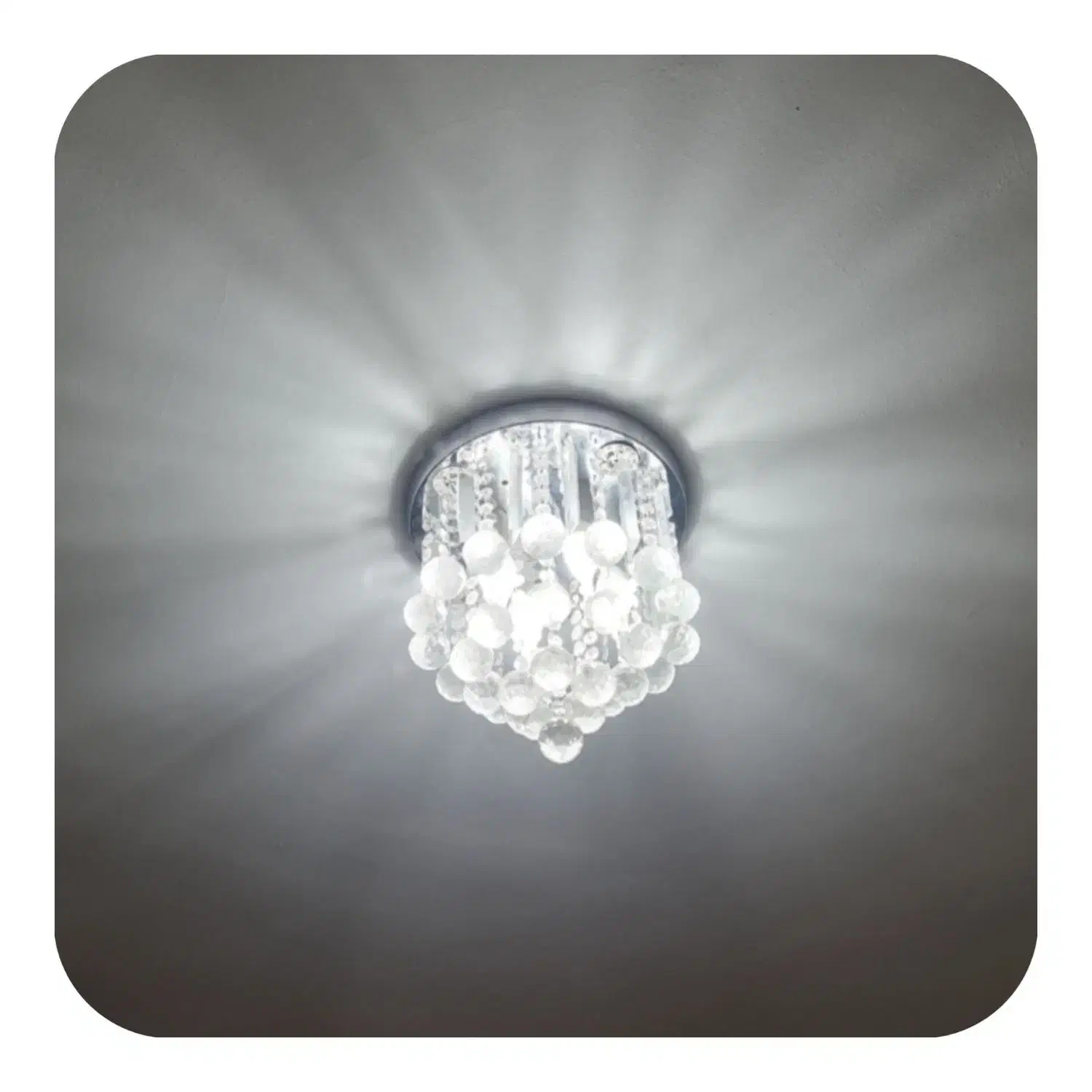 لوستر کریستالی۴ شاخه|لوستر و چراغ آویز|بندرعباس, |دیوار