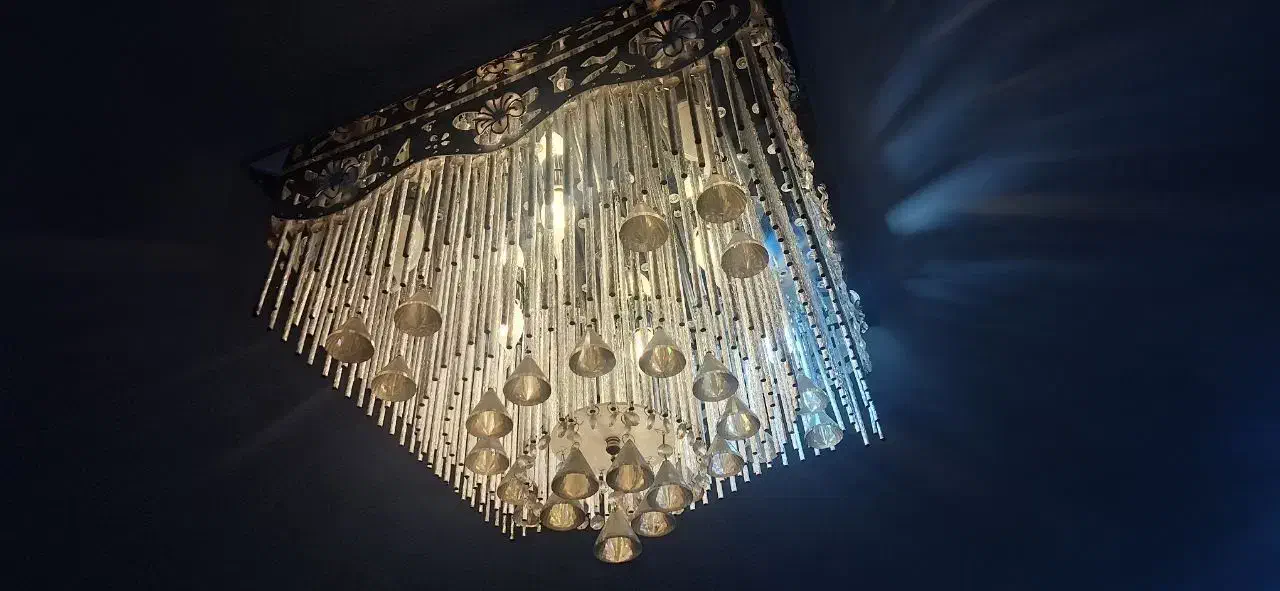 لوستر|لوستر و چراغ آویز|تاکستان, |دیوار