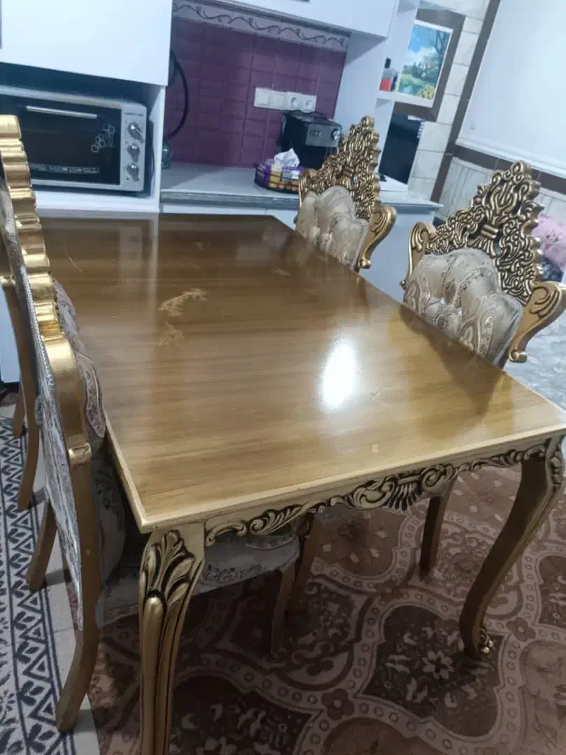 میز و صندلی چرام|میز و صندلی غذاخوری|چرام, |دیوار