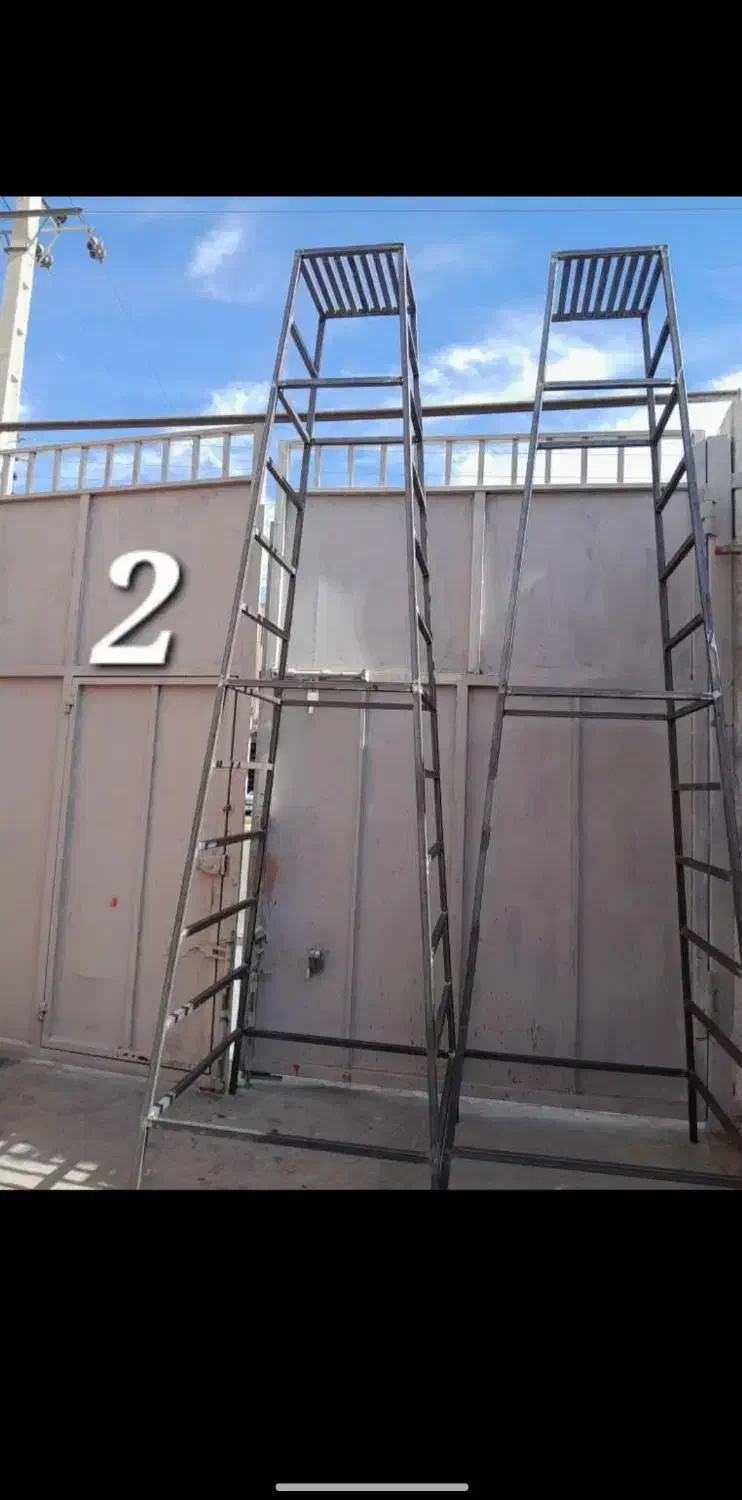 اجاره چهار پایه و نردبان از1متری تا5متری|مصالح و تجهیزات ساختمان|شیراز, شهرک مهدیه|دیوار