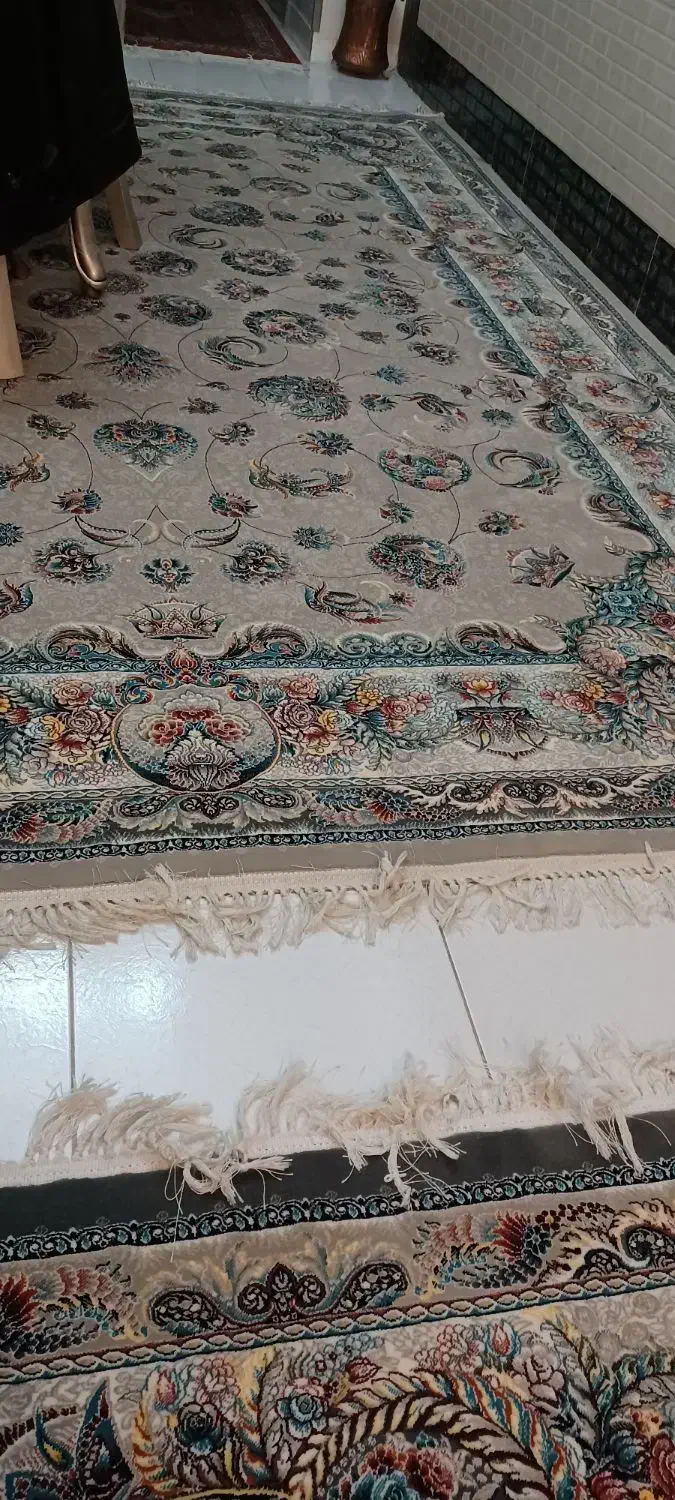 فرش نونو یکماه استفاده شده|فرش|زنجان, |دیوار