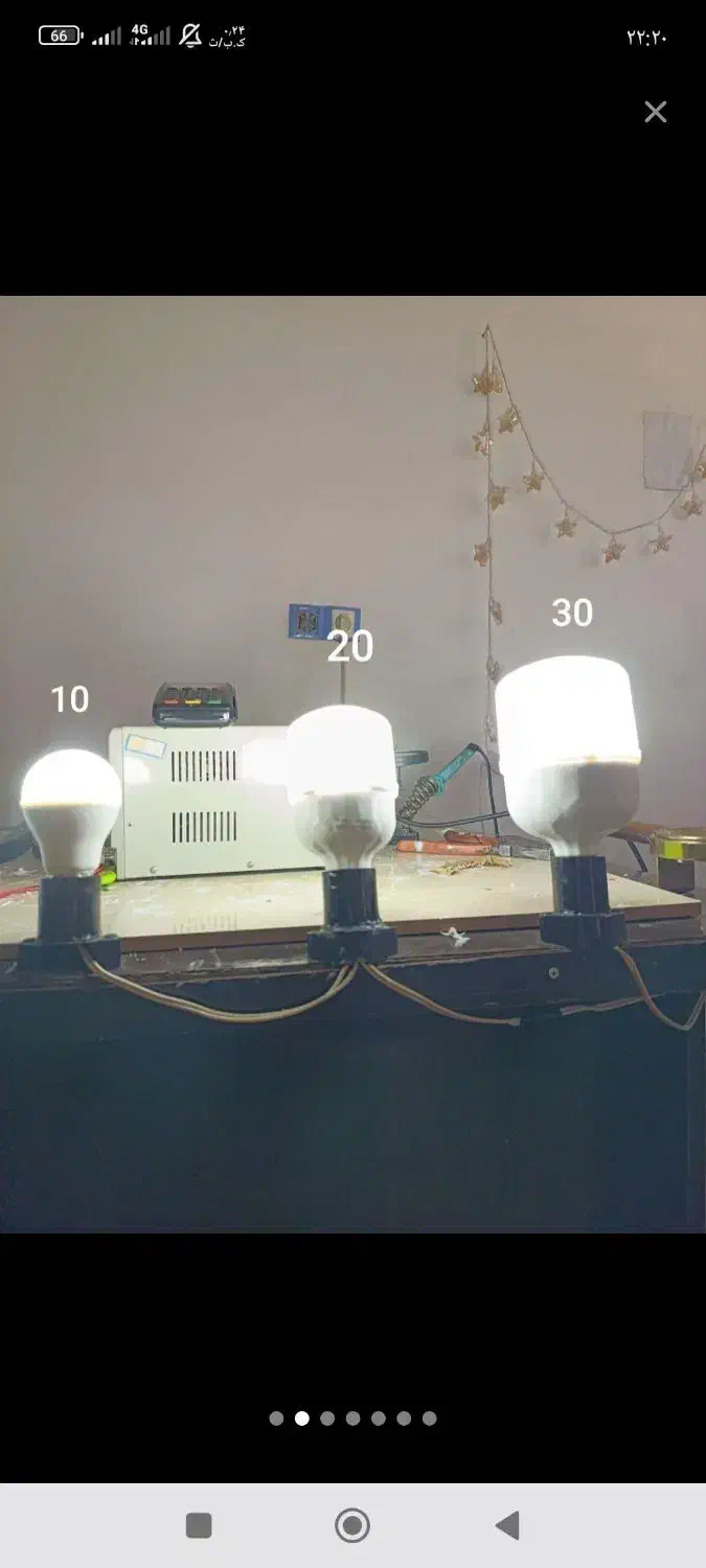 فوق کم مصرف 1سال گارانتی تعویض|لامپ و چراغ|اسفراین, |دیوار