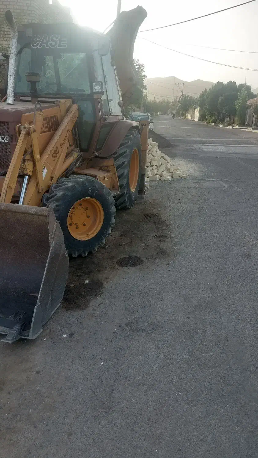 بیل بکهو case580 sk|خودرو سنگین|کاشان, مدرس|دیوار