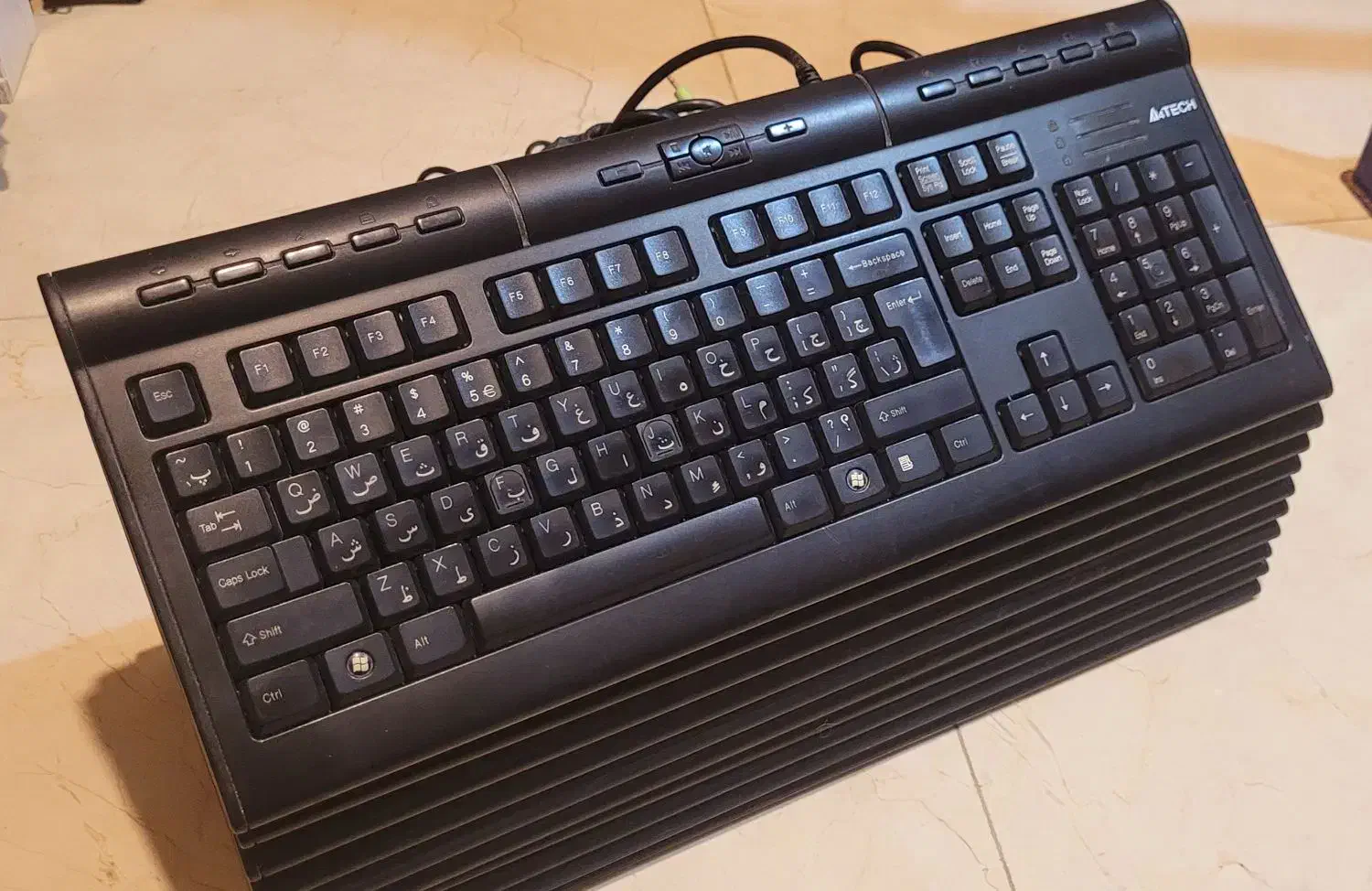 کیبرد حرفه ای a4tech|قطعات و لوازم جانبی رایانه|تهران, جنت‌آباد شمالی|دیوار