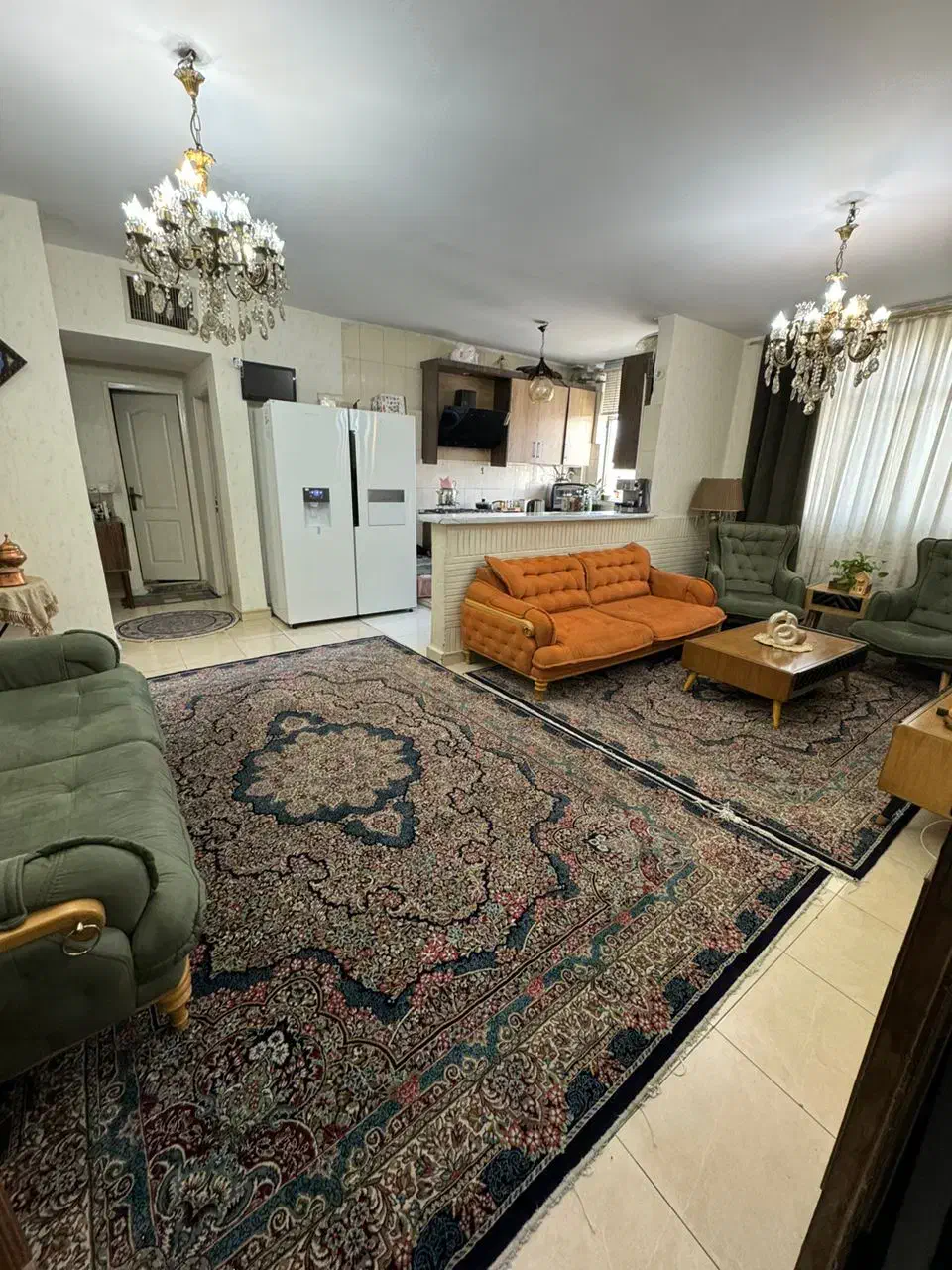 ۵۵ متر // سالن پرده خور // یک خواب تهرانسر|فروش آپارتمان|تهران, باشگاه نفت|دیوار