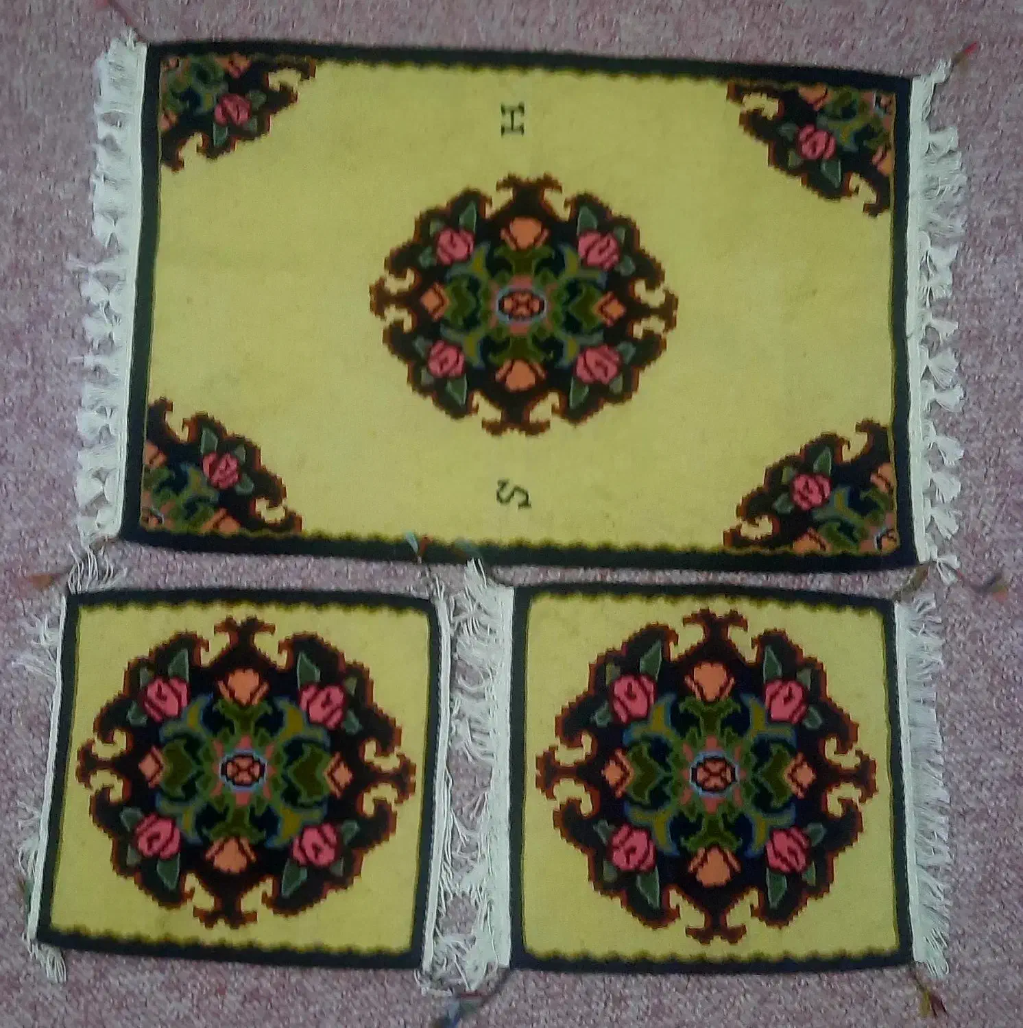 گلیمچه برای رومیزی و کوسن|گلیم، جاجیم، گبه|سنندج, |دیوار