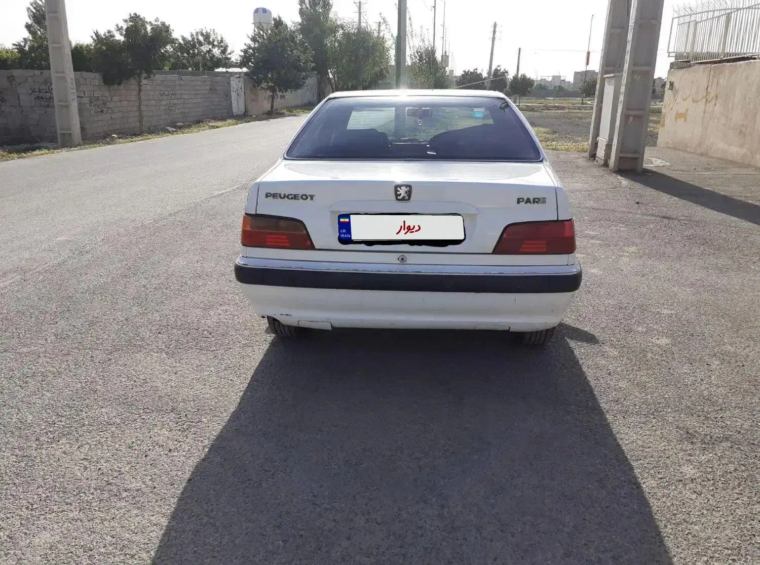 پژوپارس ۹۲ بی رنگ|خودرو سواری و وانت|چهارباغ, |دیوار