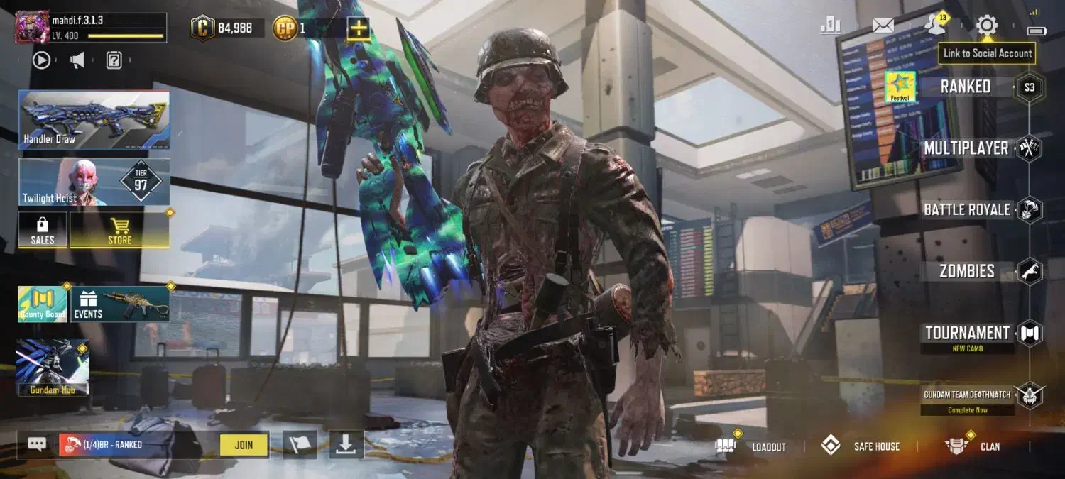 اکانت کالاف قدیمی|کنسول، بازی ویدئویی و آنلاین|مشهد, شهرک مهر آباد|دیوار