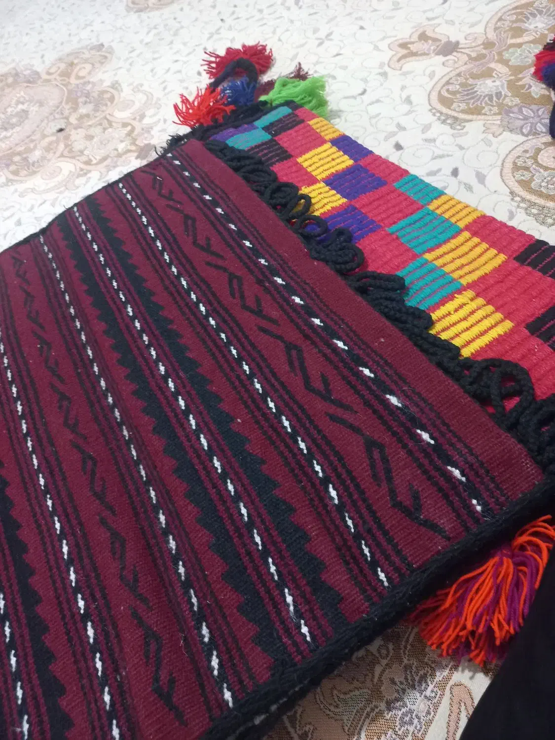 خورجین افغانی|گلیم، جاجیم، گبه|قم, آذر (نکویی)|دیوار