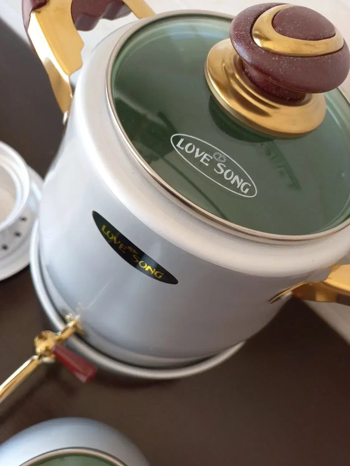 کتری شیردار وقوری قندان لاوسونگ نو|سماور، چای‌ساز، قهوه‌ساز|آق قلا, |دیوار