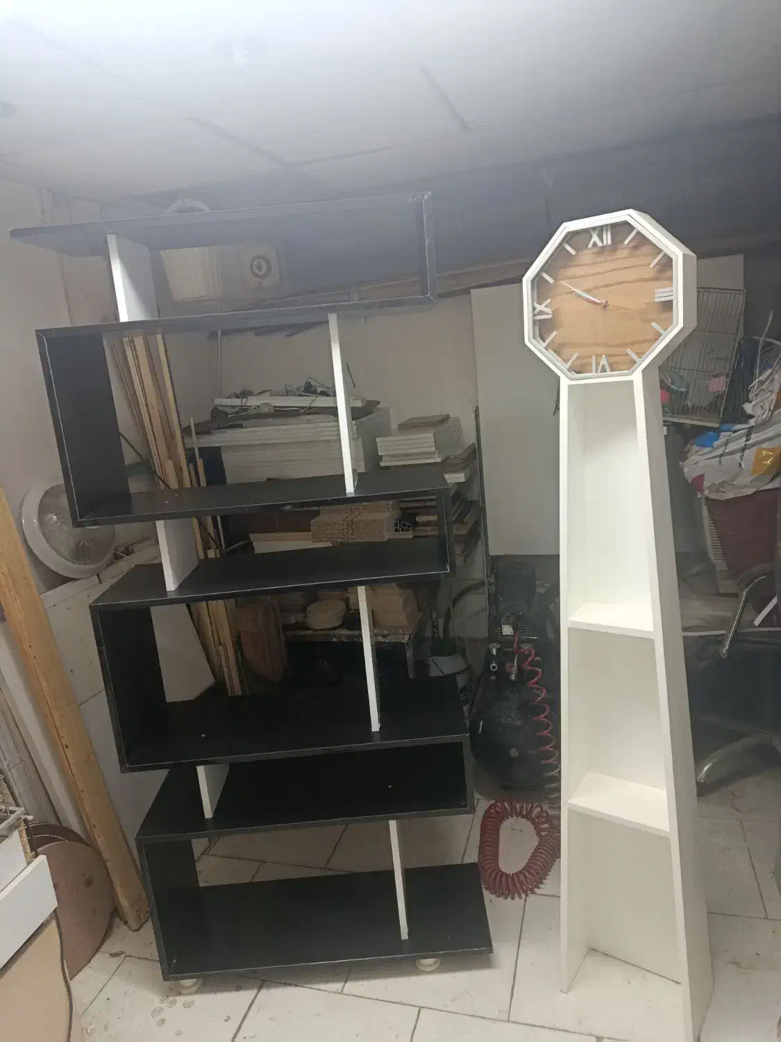 کتاب خونه مدرن پله ای|کتابخانه، شلف، قفسه‌های دیواری|مشهد, شهرآرا|دیوار