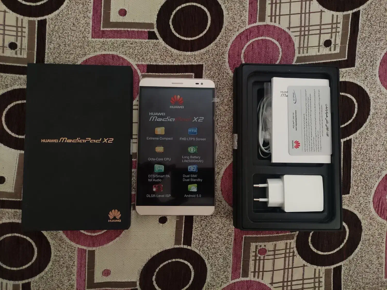 تبلت Mediapad X2 32G نو آکبند ، بدون رج|تبلت|تهران, آذربایجان|دیوار
