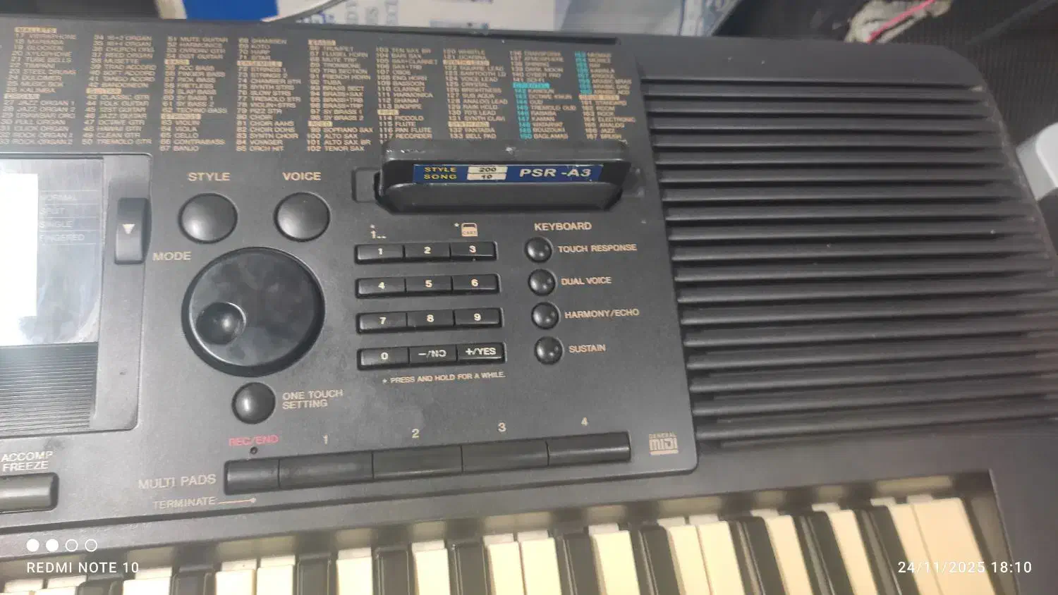 اورگ یاماها مدلa3و. سونیک و کاسیو|پیانو، کیبورد، آکاردئون|نورآباد, |دیوار