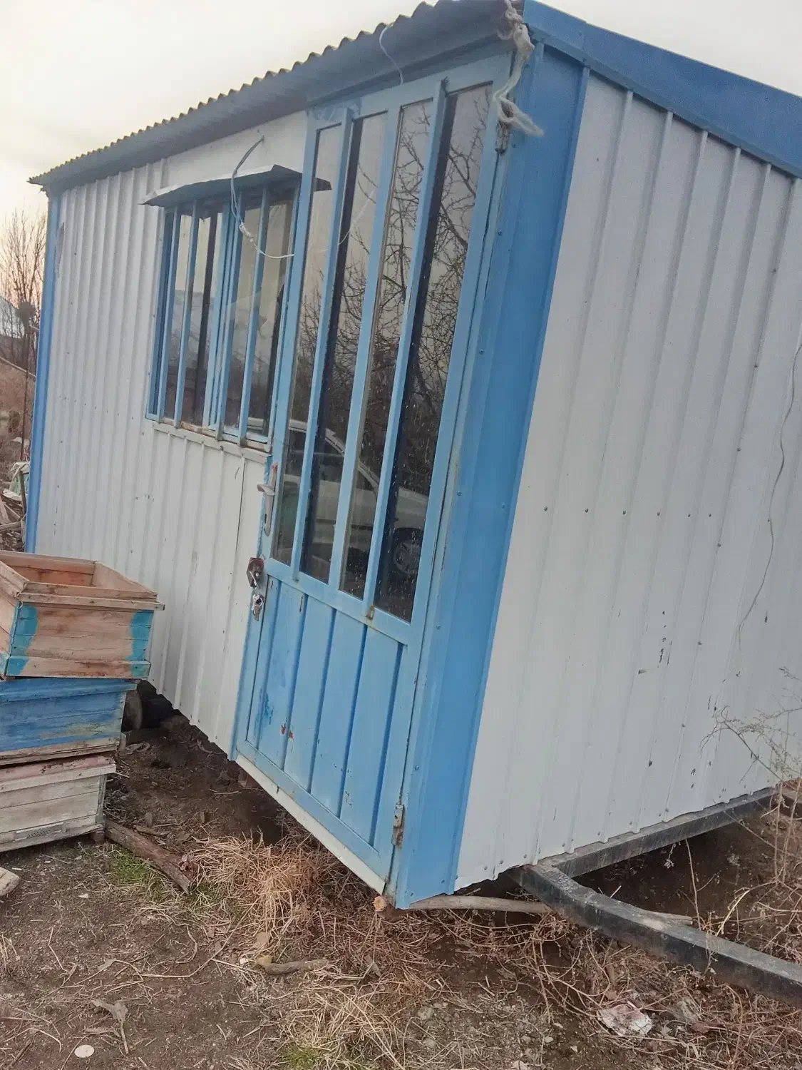 کانکس ۲در۳.۵|مصالح و تجهیزات ساختمان|انزل, |دیوار