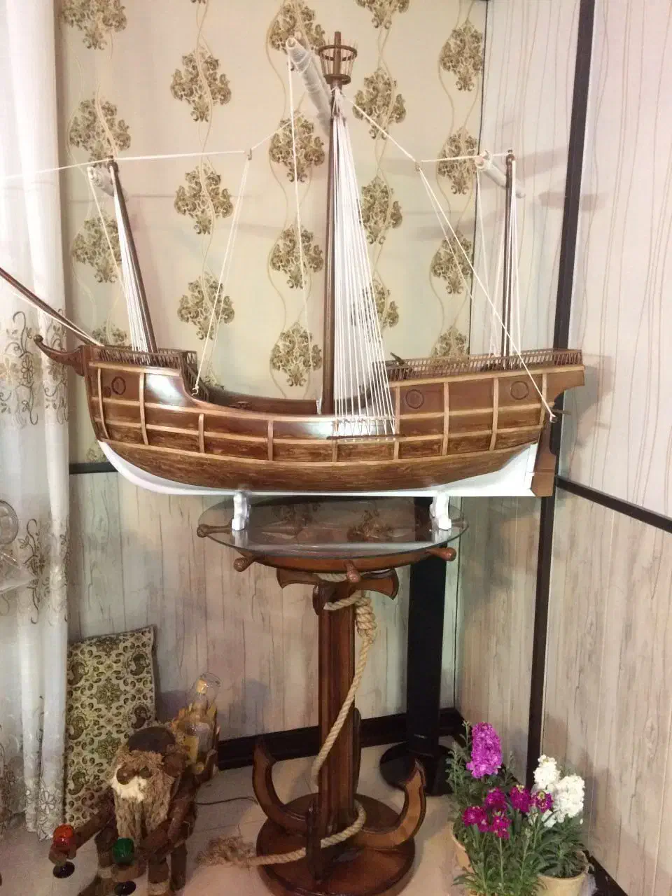 آینه کنسول|بوفه، ویترین، کنسول|شاهین‌شهر, نظامی|دیوار