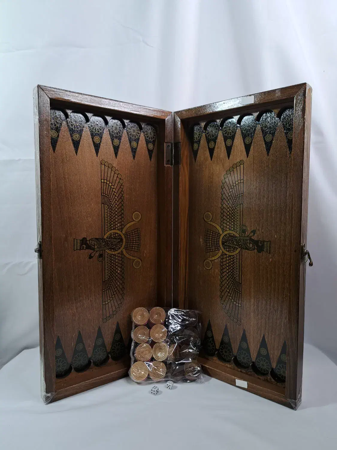 تخته نرد و صفحه شطرنج چوبی مدل چوب ملچ|کلکسیون و سرگرمی|تهران, ائمه اطهار|دیوار